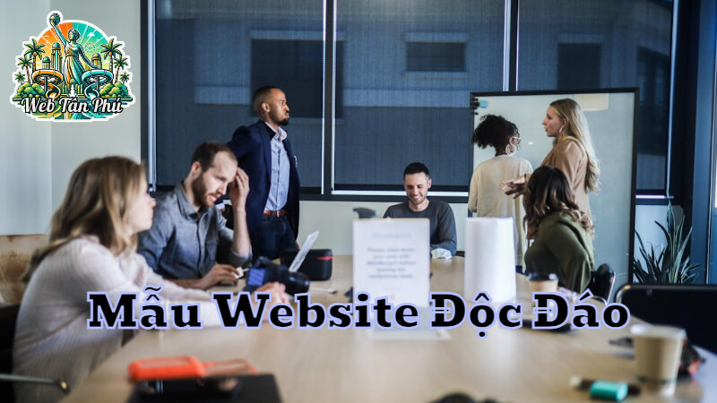 Mẫu Website Độc Đáo Tạo Ấn Tượng Với Khách Hàng